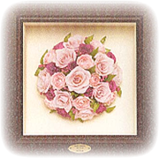 名古屋市千種区の花屋グラッシーの3Dフレームブーケ 名古屋市千種区の花屋グラッシーの3Dフレームブーケ