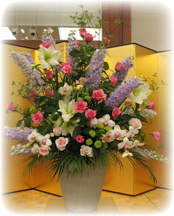 名古屋市千種区の花屋グラッシーの生けこみ 名古屋市千種区の花屋グラッシーの生けこみ